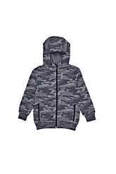ROADWEAR KIDS GREY CAMO PRINTED HOODIE - Smgarment's